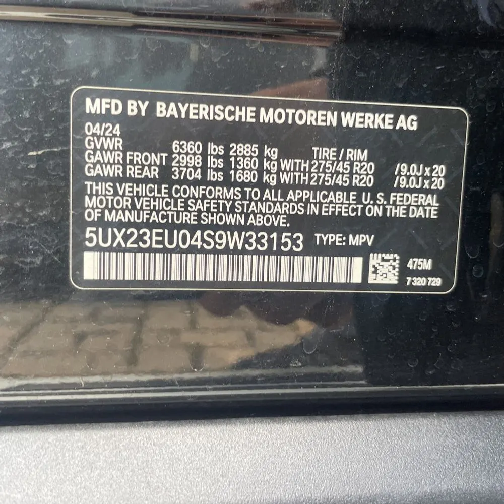 2025 BMW X5 XDrive40i