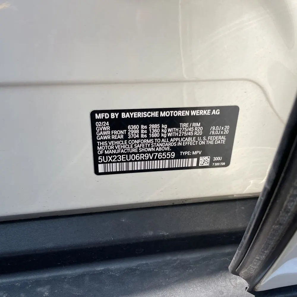 2024 BMW X5 XDrive40i