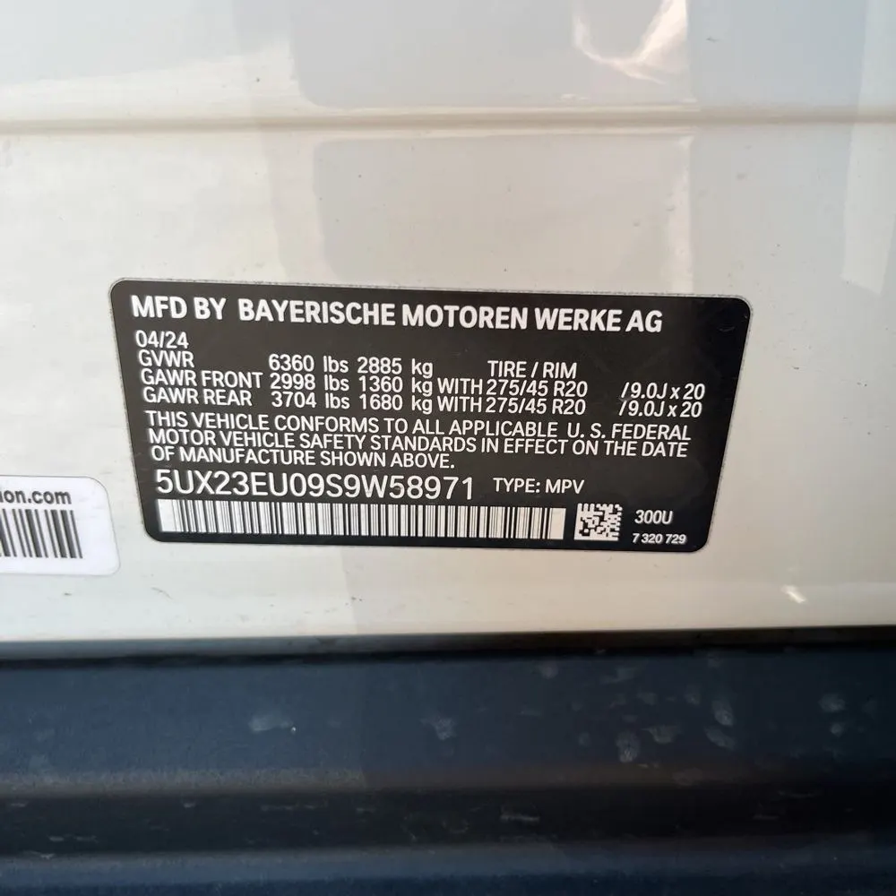 2025 BMW X5 XDrive40i