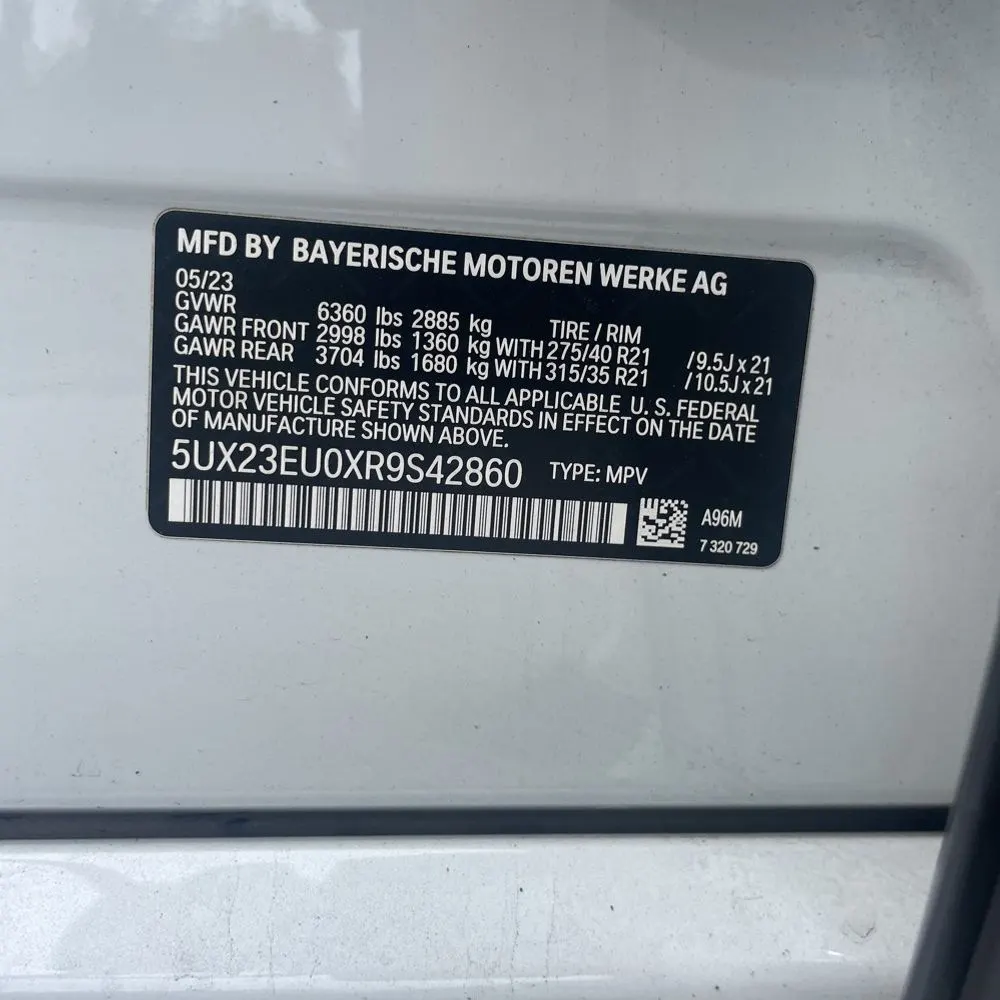 2024 BMW X5 XDrive40i