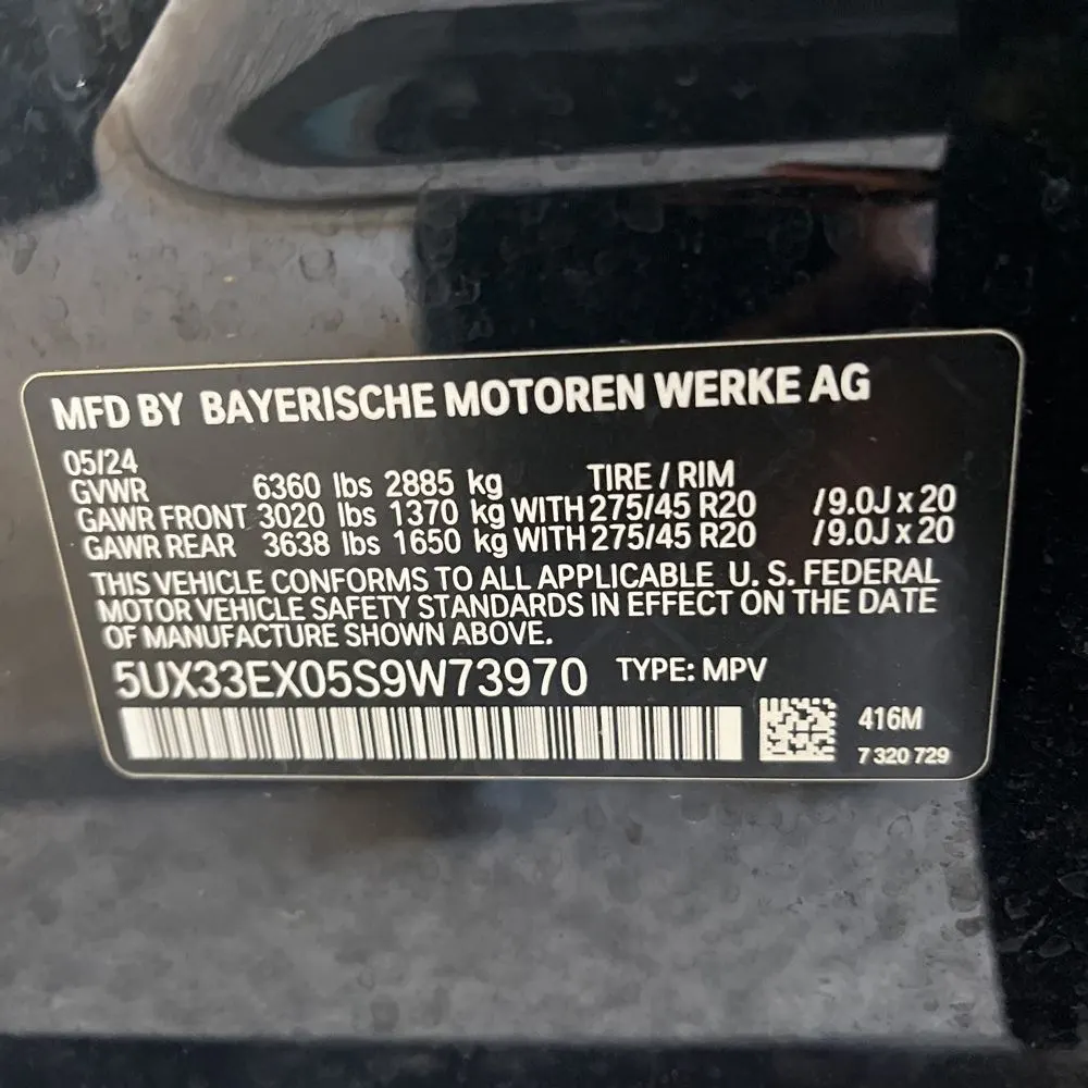 2025 BMW X6 XDrive40i
