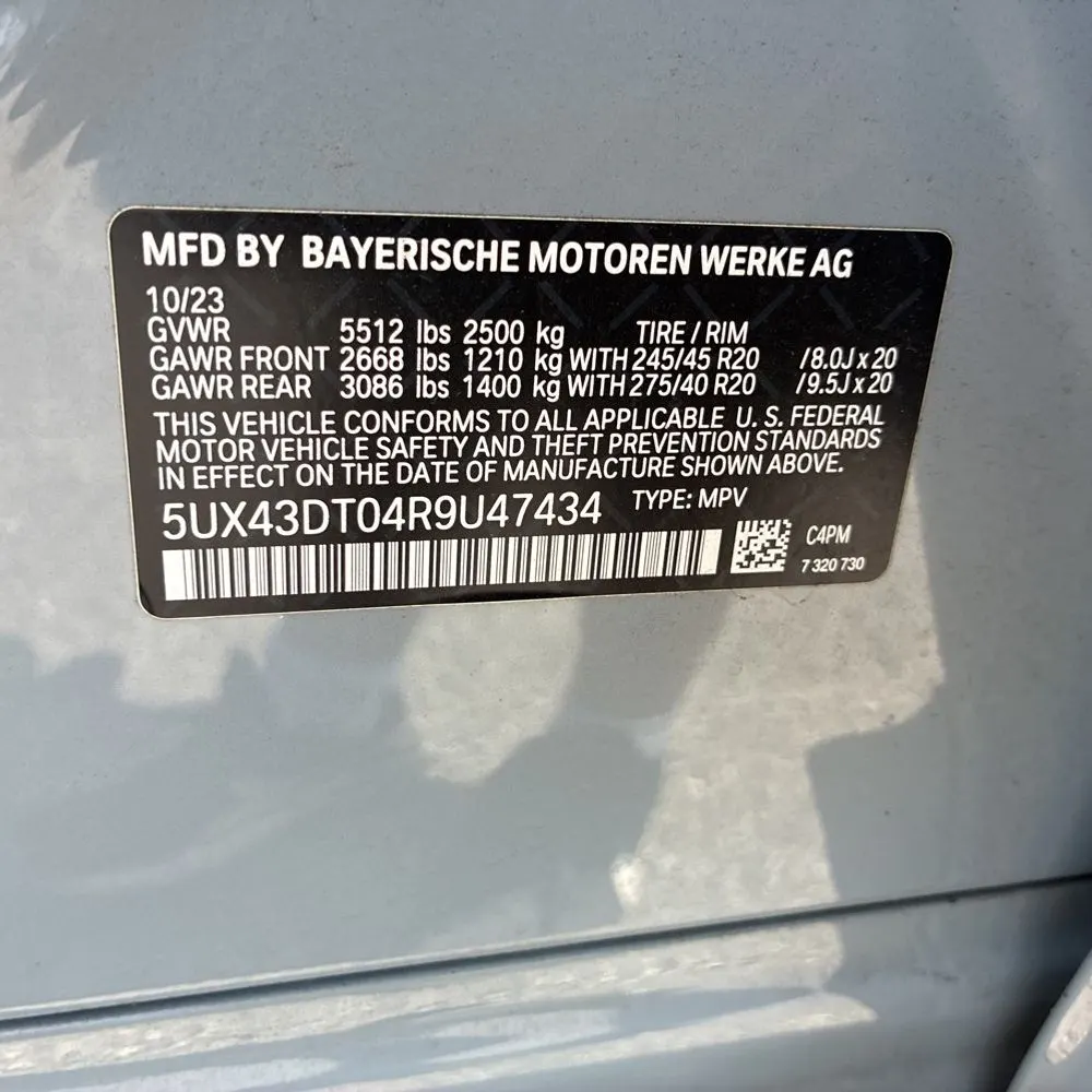 2024 BMW X4 M40i