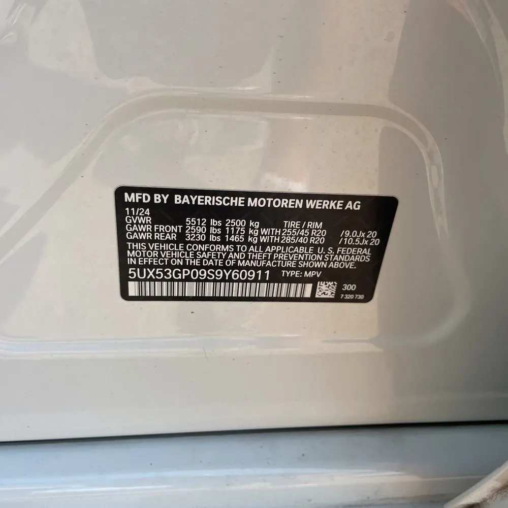 2025 BMW X3 30 xDrive