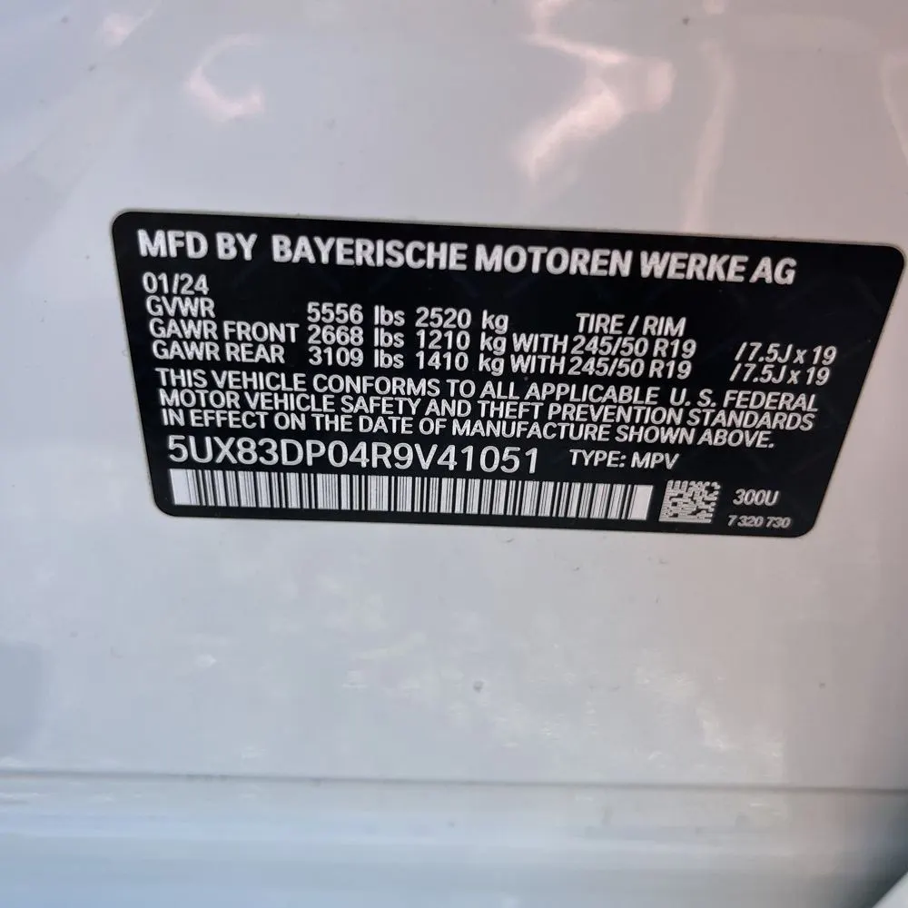 2024 BMW X3 M40i