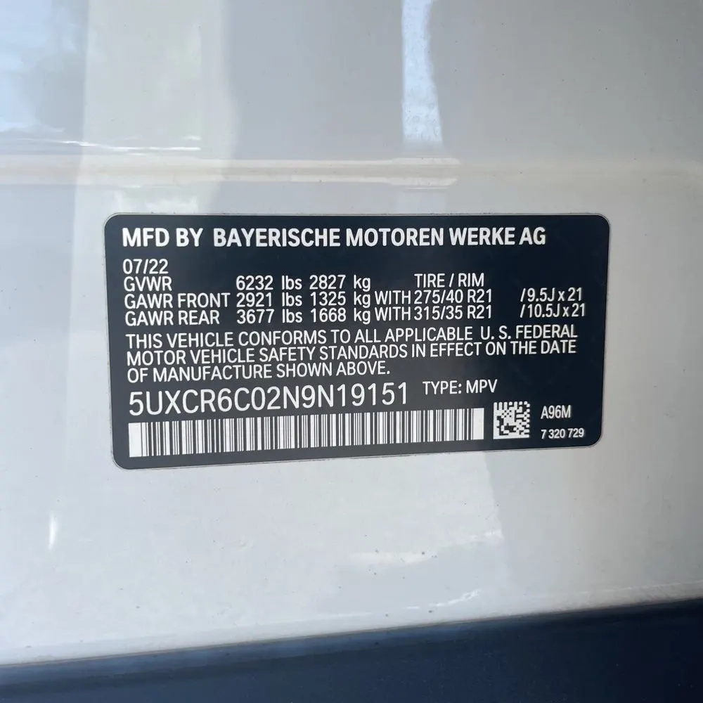 2022 BMW X5 XDrive40i