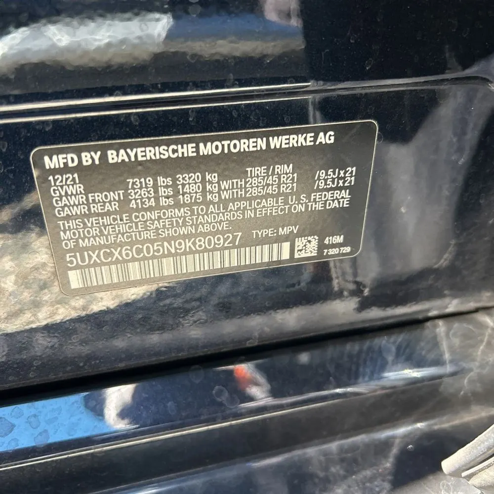 2022 BMW X7 M50i