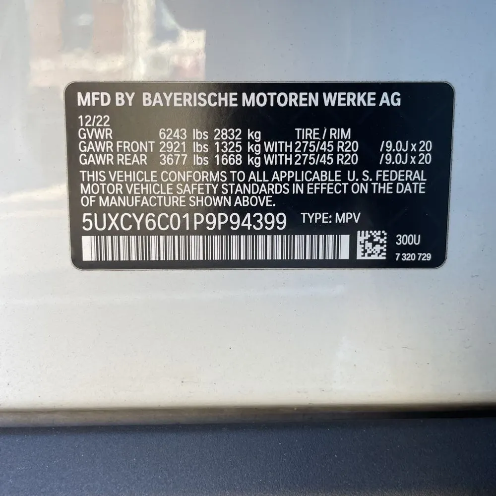 2023 BMW X6 XDrive40i