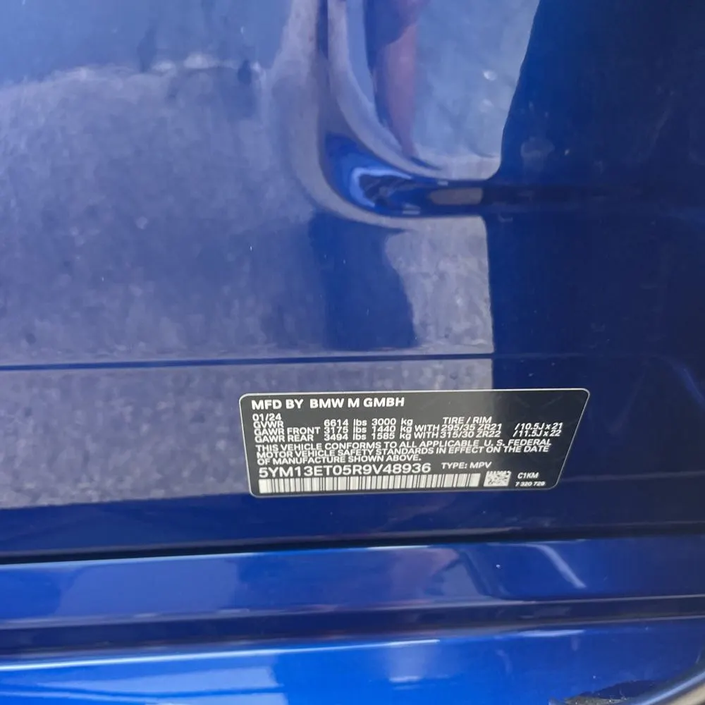 2024 BMW X5 M Competition
