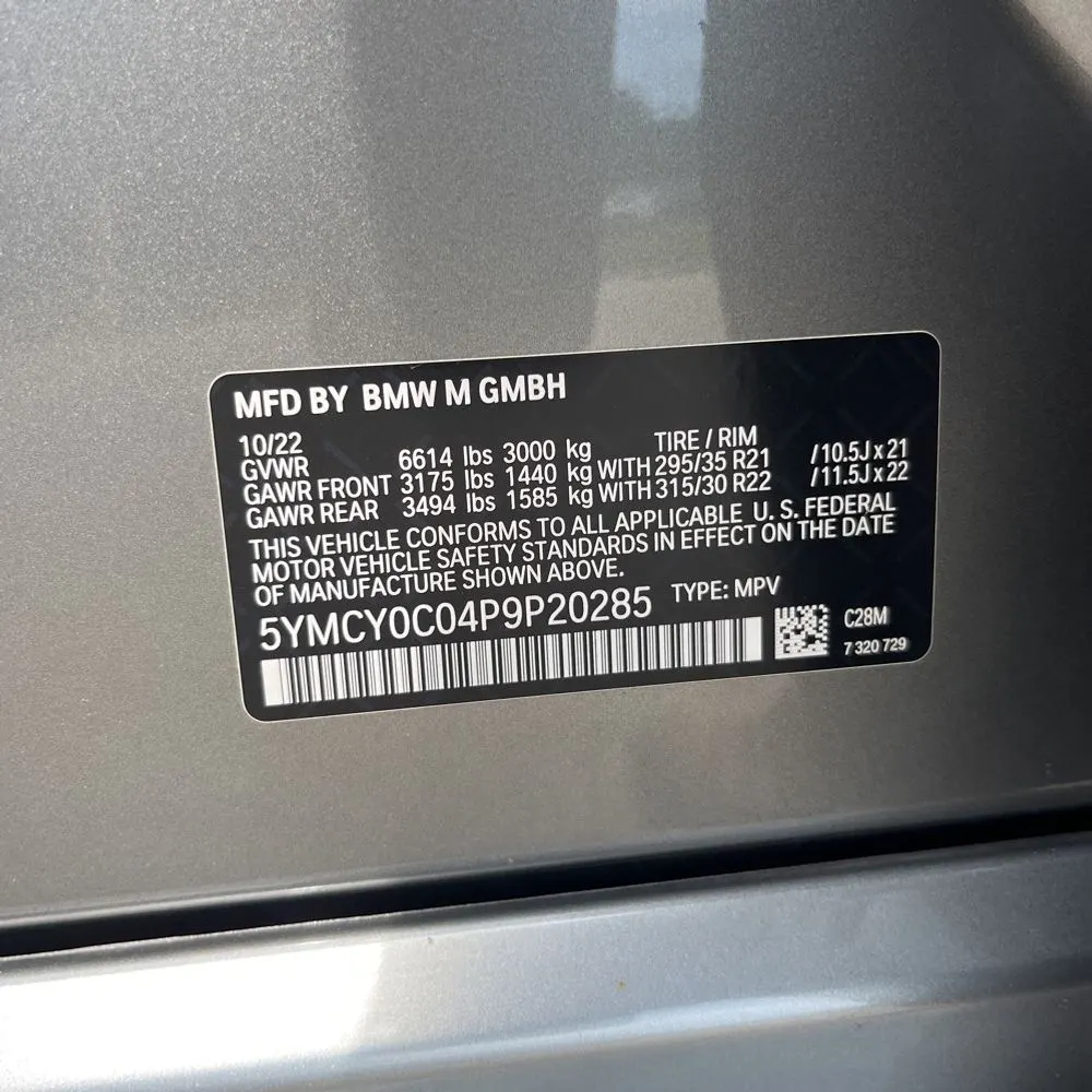 2023 BMW X6 M