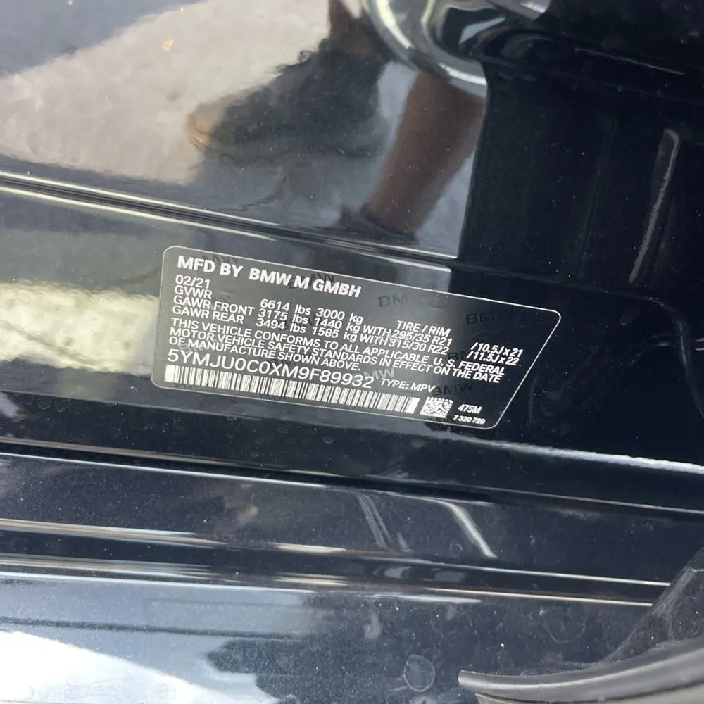 2021 BMW X5 M