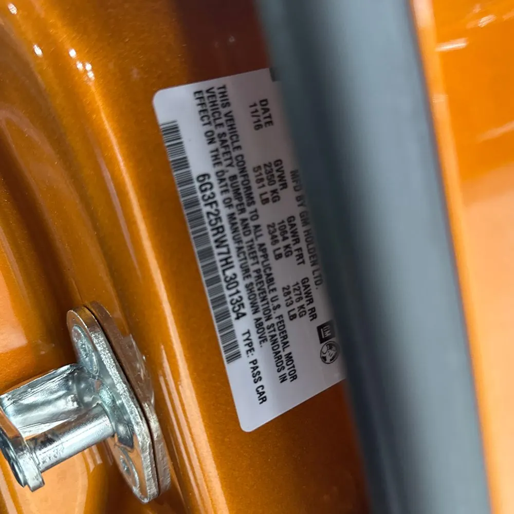 2017 Chevrolet SS Base