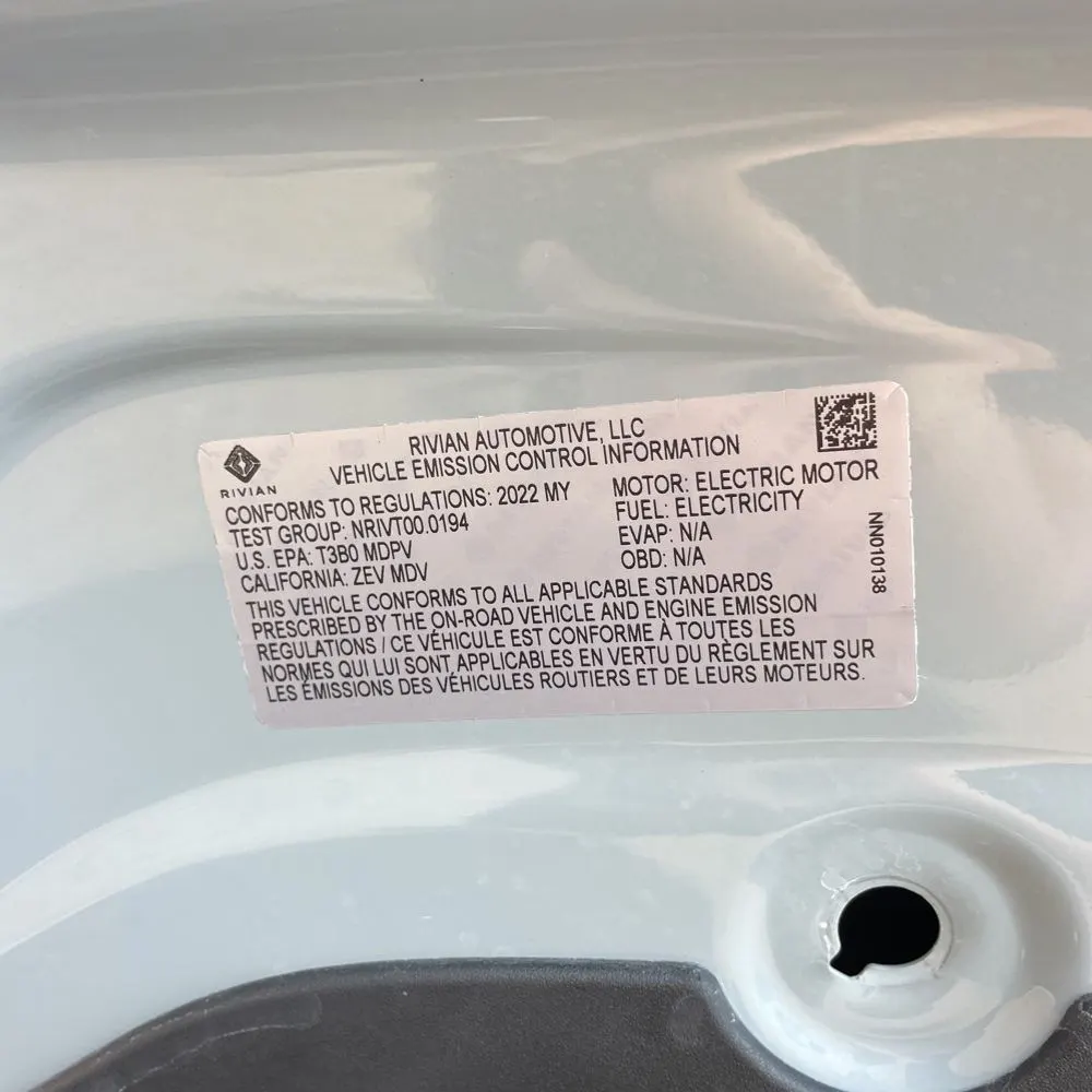 2022 Rivian R1T Adventure