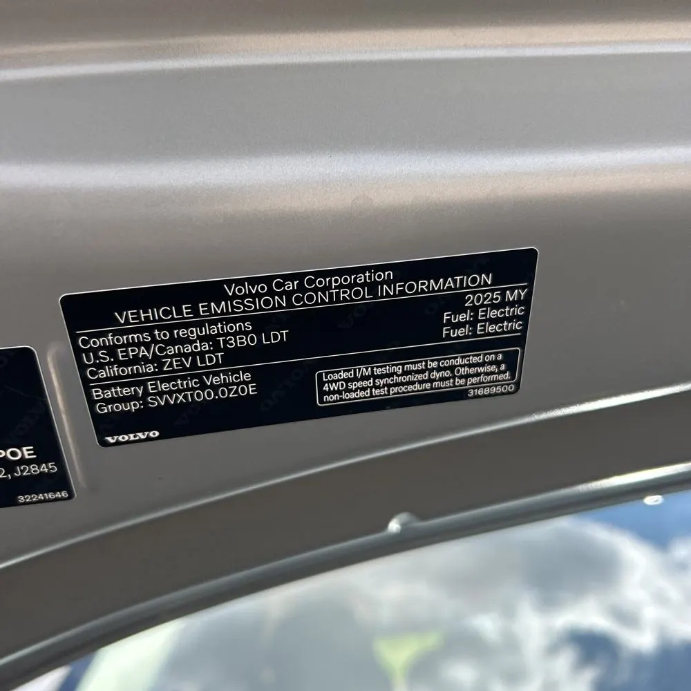 2025 Volvo EX90 Perf Ultra