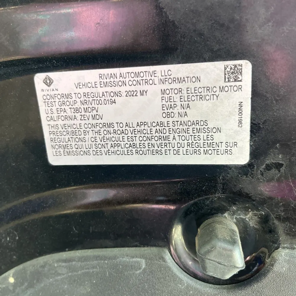 2022 Rivian R1S Launch Edition