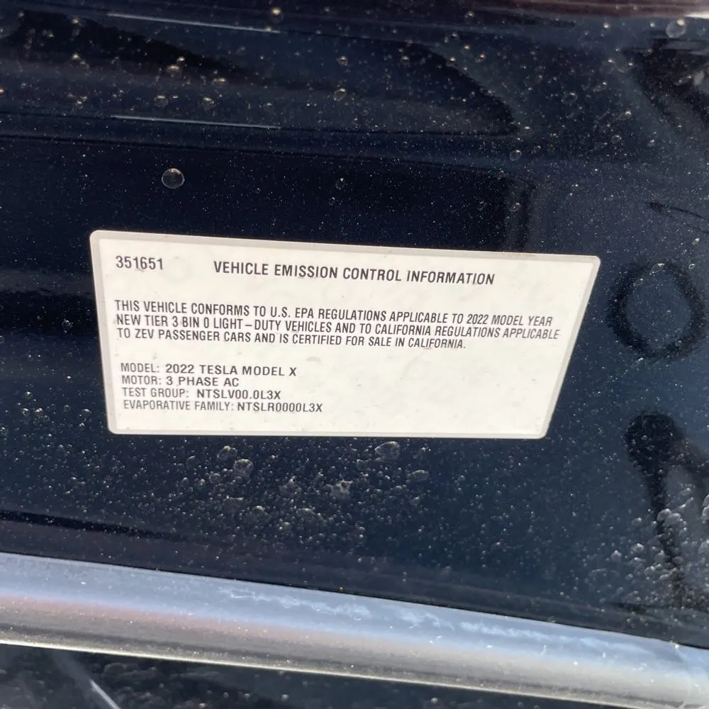2022 Tesla Model X Plaid