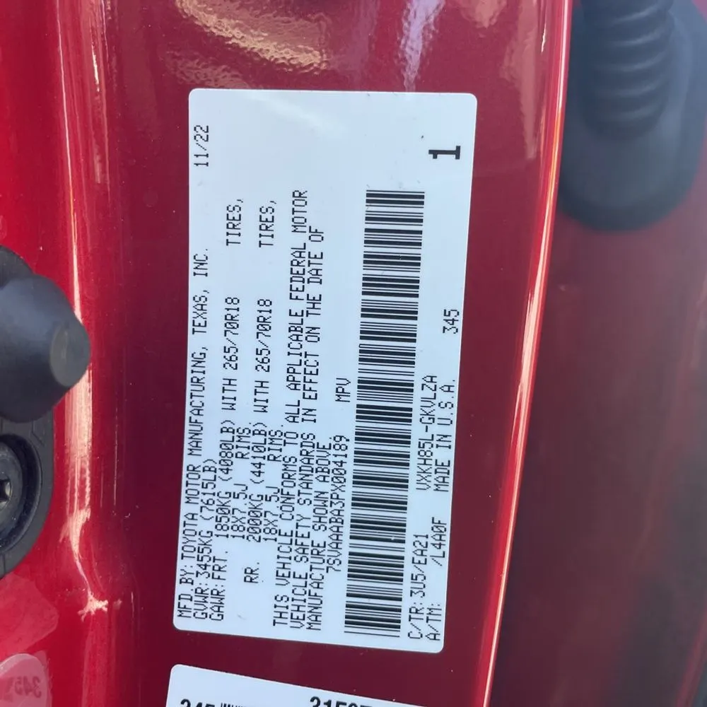 2023 Toyota Sequoia Limited
