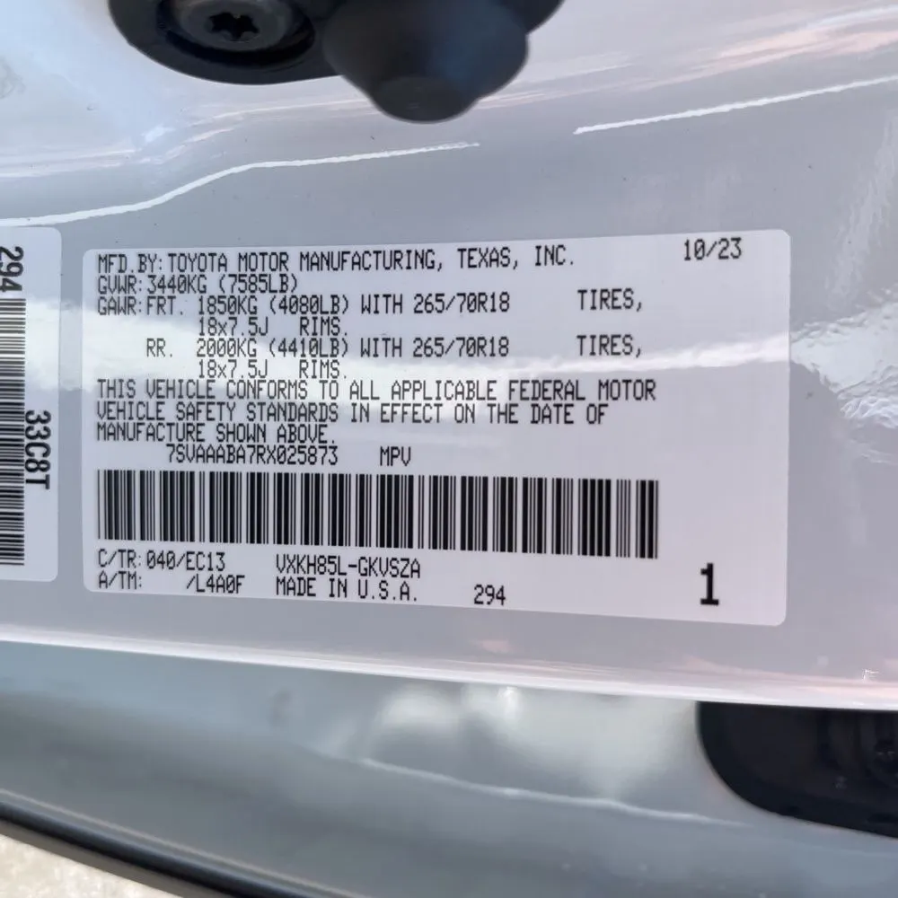 2024 Toyota Sequoia SR5