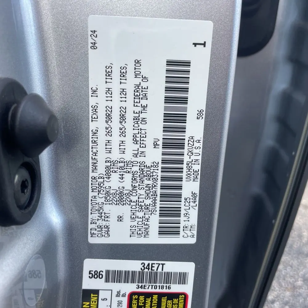 2024 Toyota Sequoia Capstone
