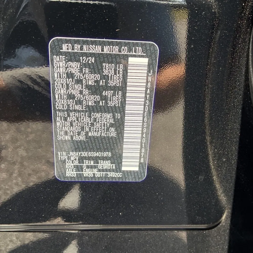 2025 Nissan Armada PRO-4X