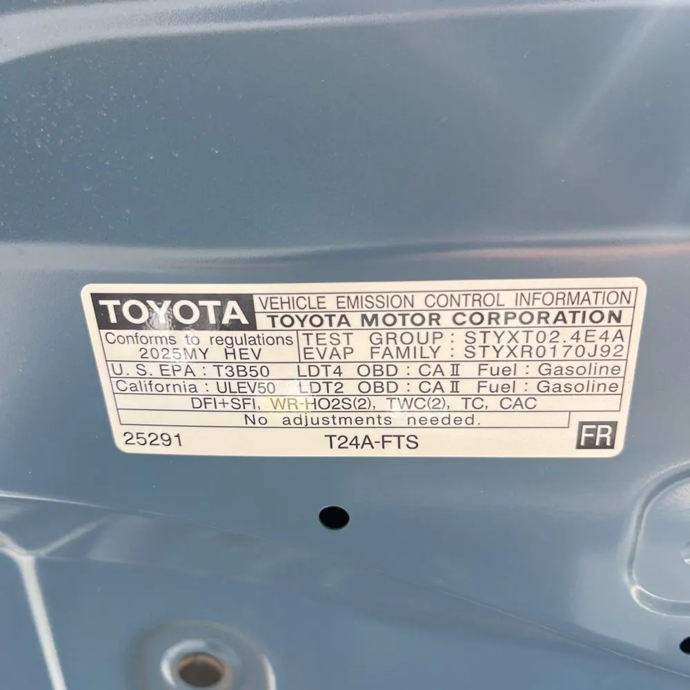 2025 Toyota Land Cruiser Base