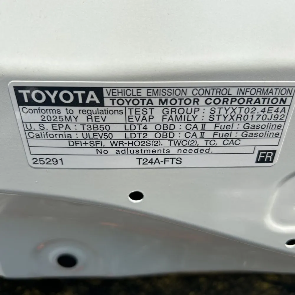 2025 Toyota Land Cruiser Base