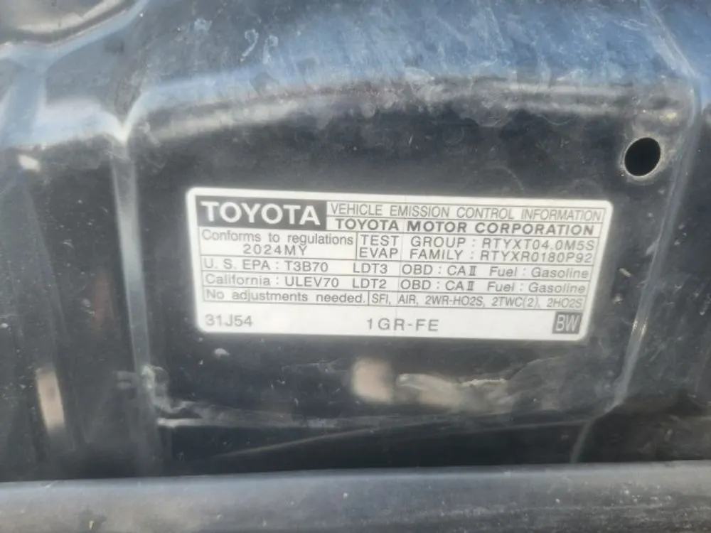 2024 Toyota 4Runner TRD Off Road