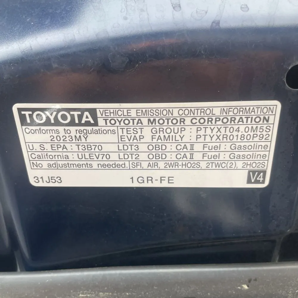 2023 Toyota 4Runner TRD Off-Road Premium