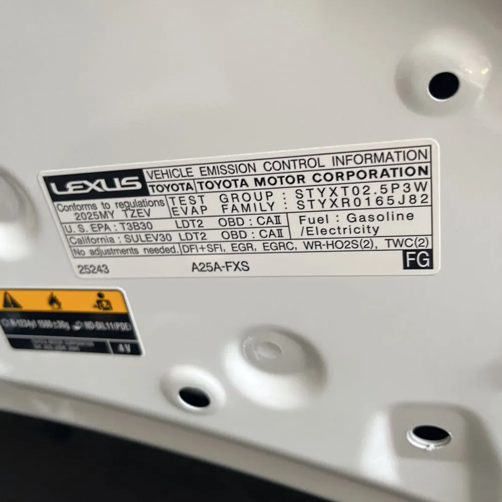 2025 Lexus NX 450h+ Base