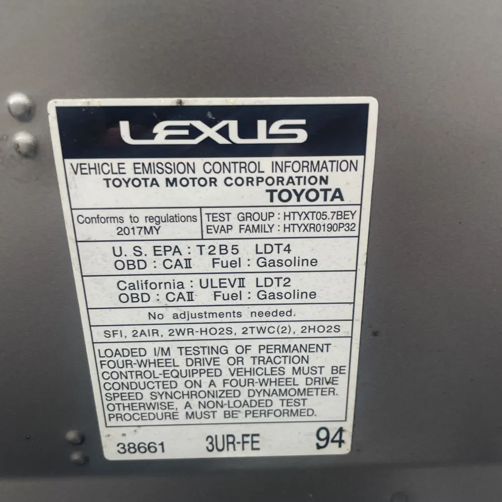 2017 Lexus LX 570 Base