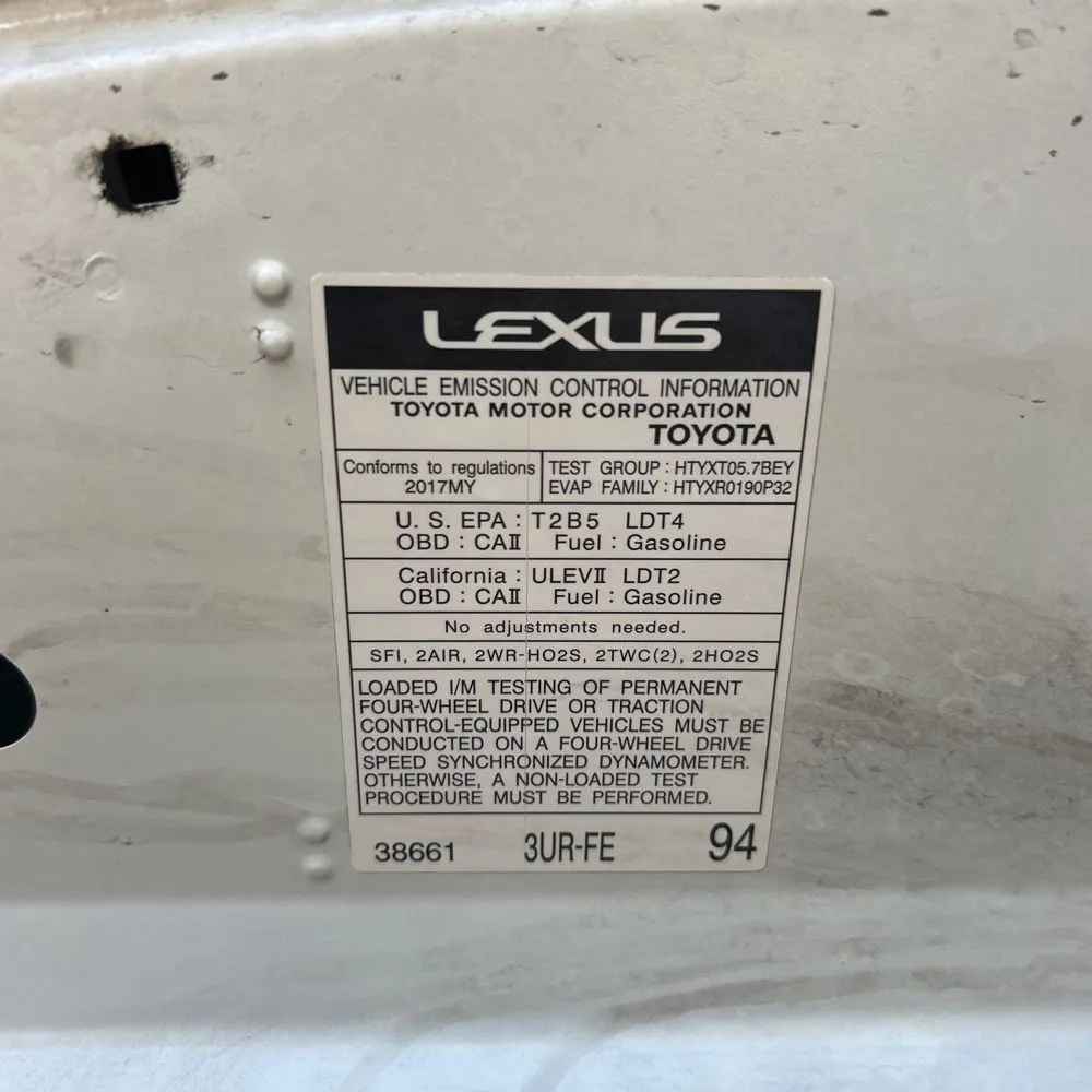 2017 Lexus LX 570 Base