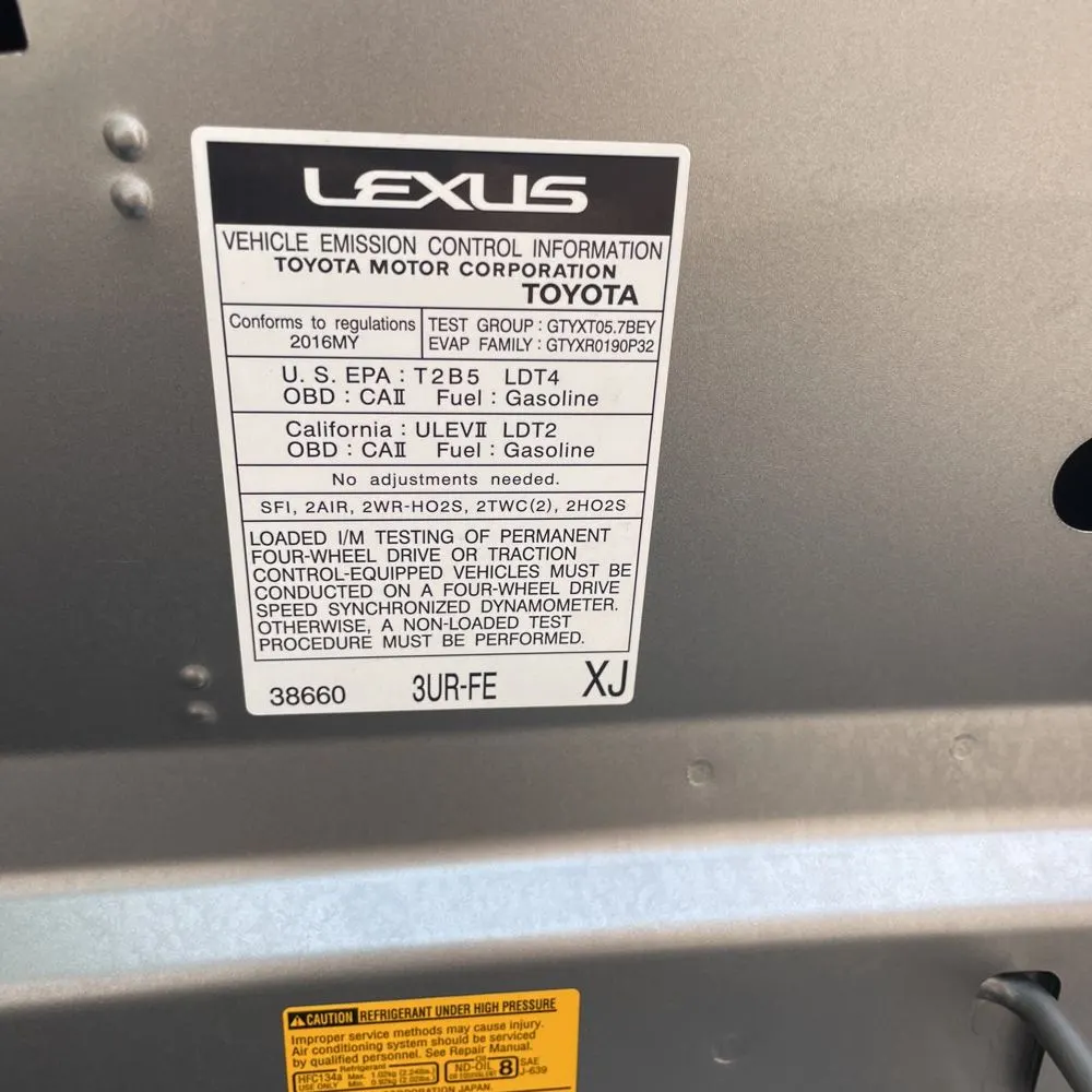 2016 Lexus LX 570 Base