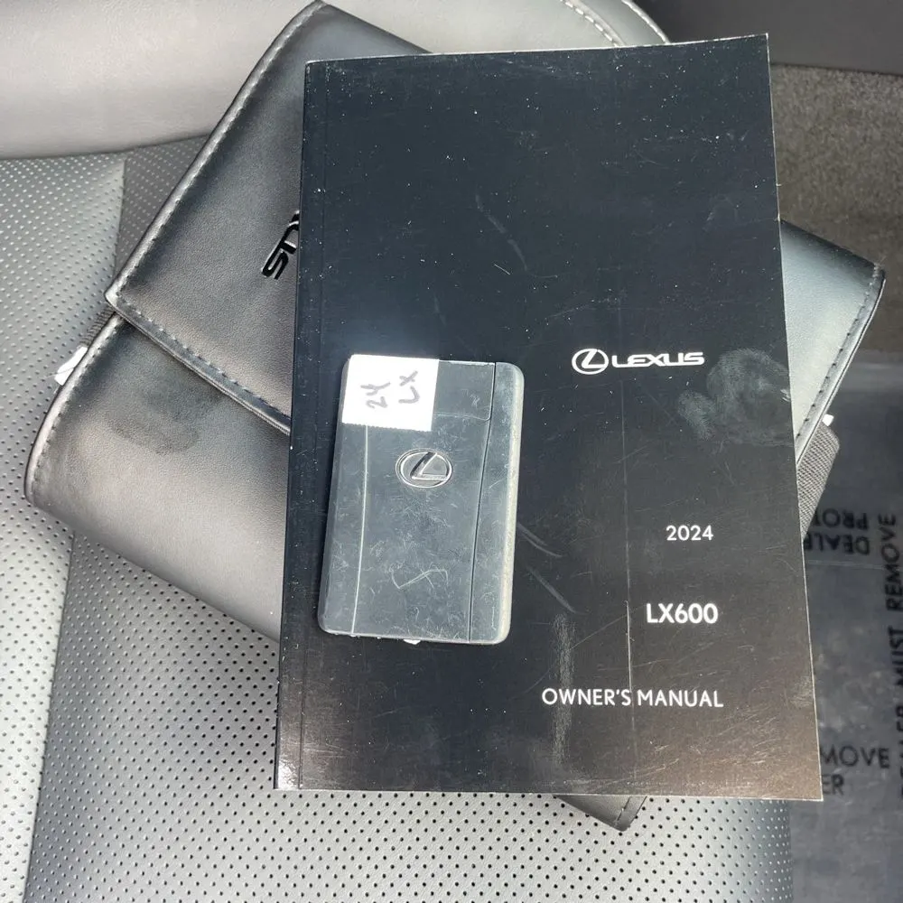 2024 Lexus LX 600 F SPORT Handling