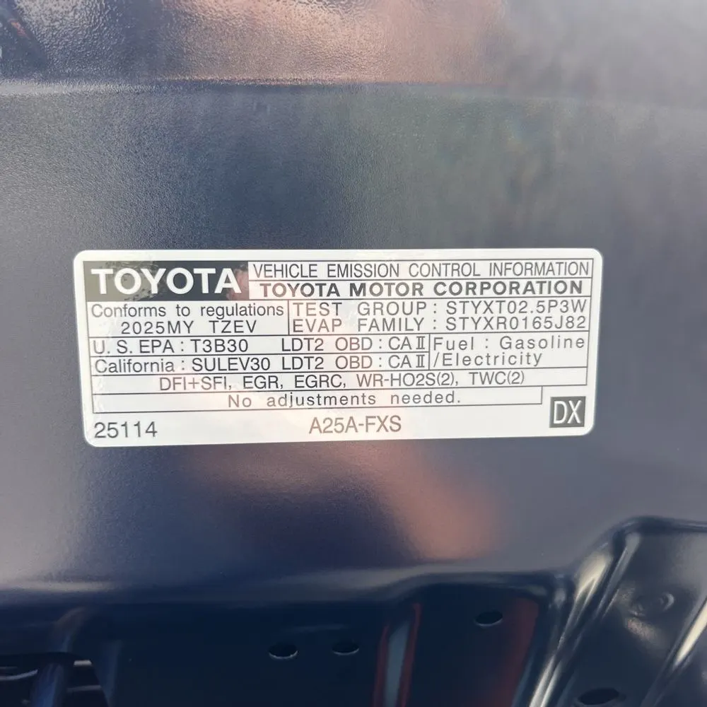 2025 Toyota RAV4 Plug-in Hybrid XSE
