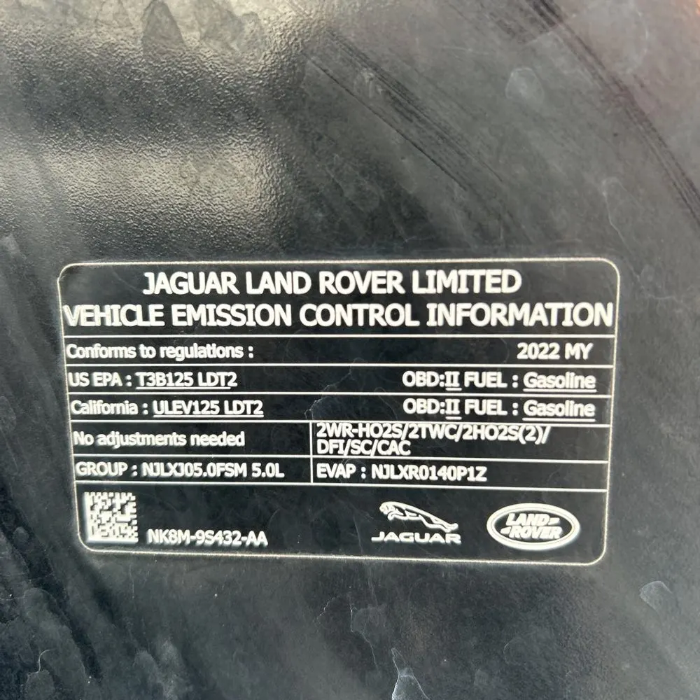 2022 Jaguar F-Pace SVR