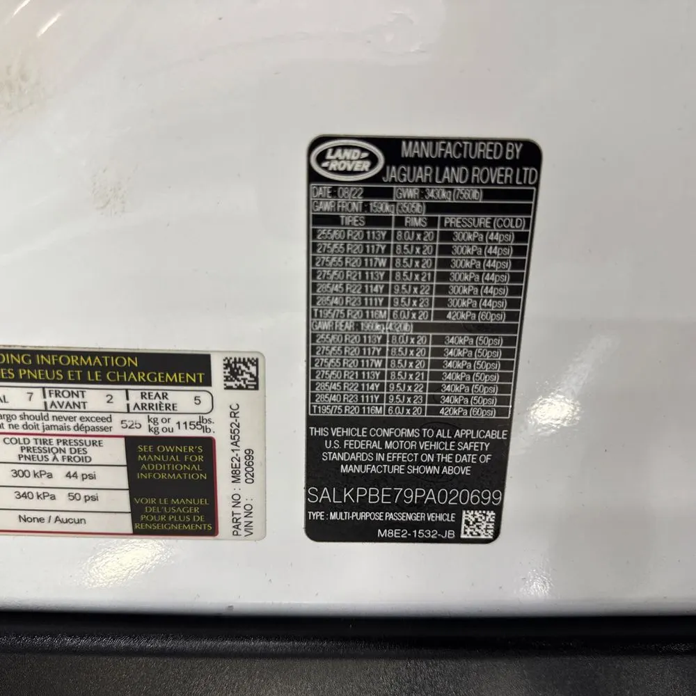 2023 Land Rover Range Rover P530 SE LWB