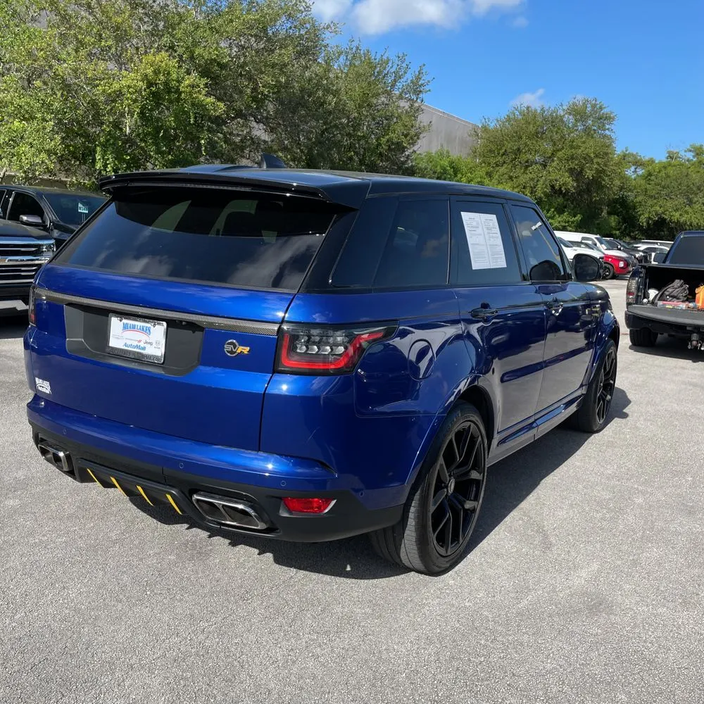 2020 Land Rover Range Rover Sport SVR