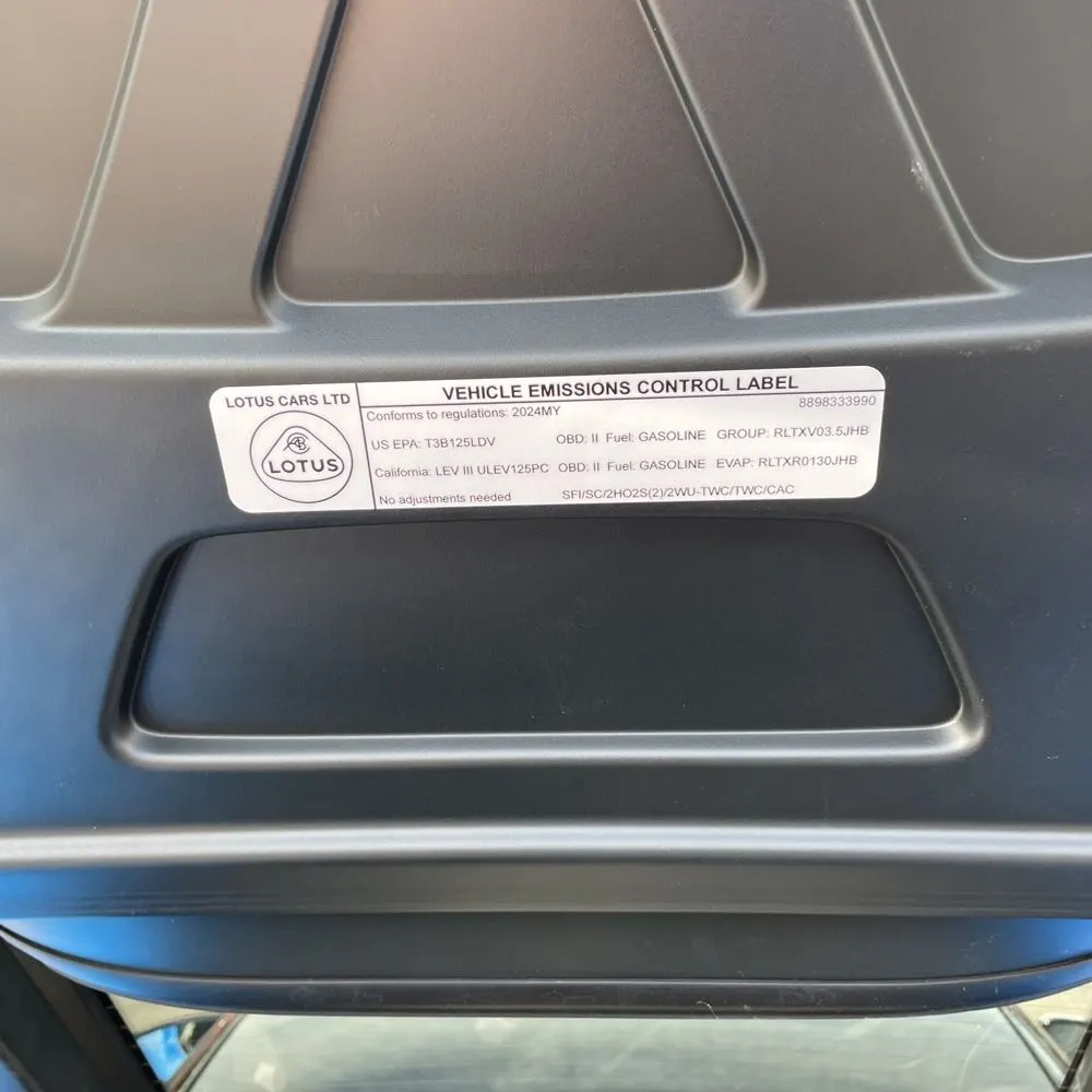2024 Lotus Emira First Edition