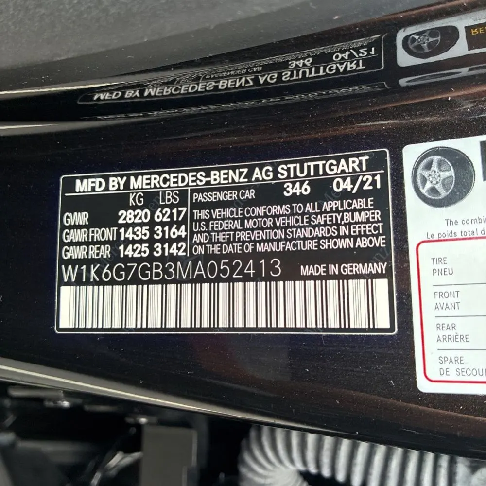 2021 Mercedes-Benz S-Class S 580 4MATIC