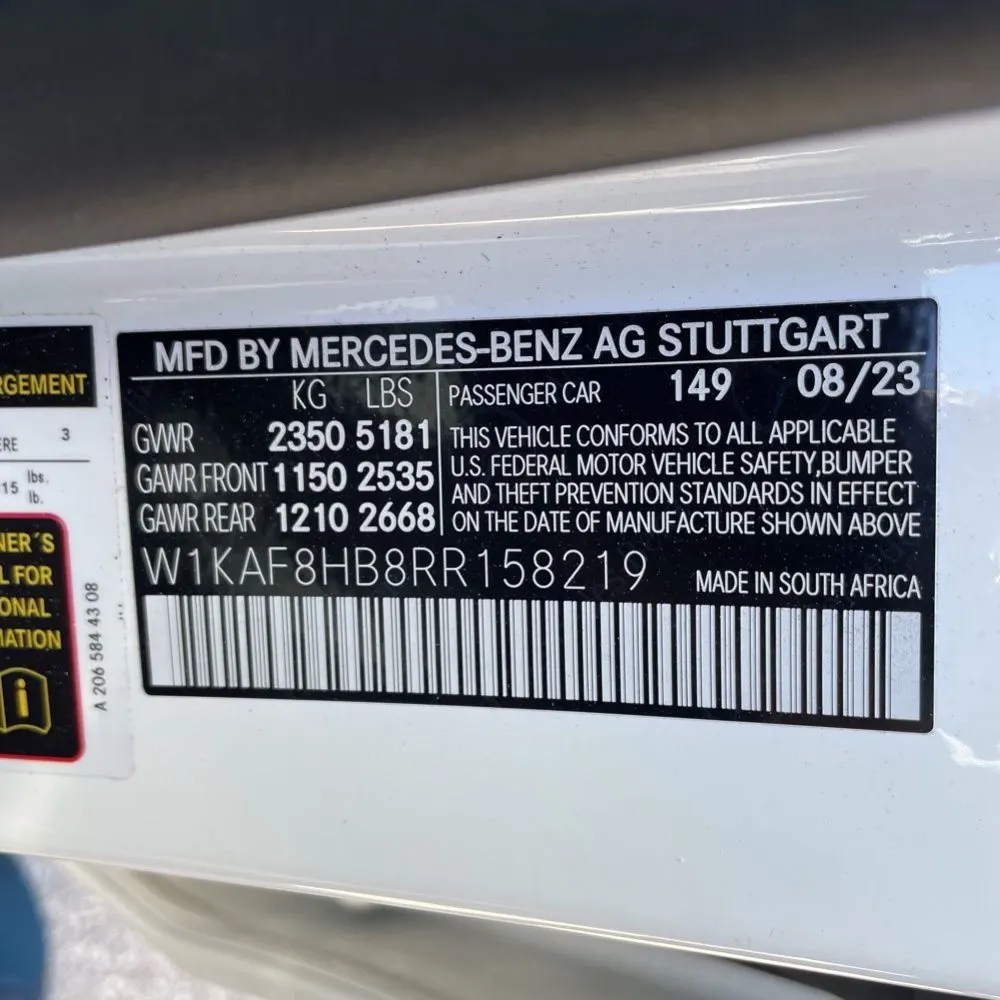 2024 Mercedes-Benz C-Class AMG C 43
