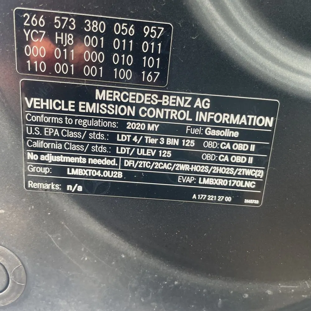2020 Mercedes-Benz G-Class AMG G 63