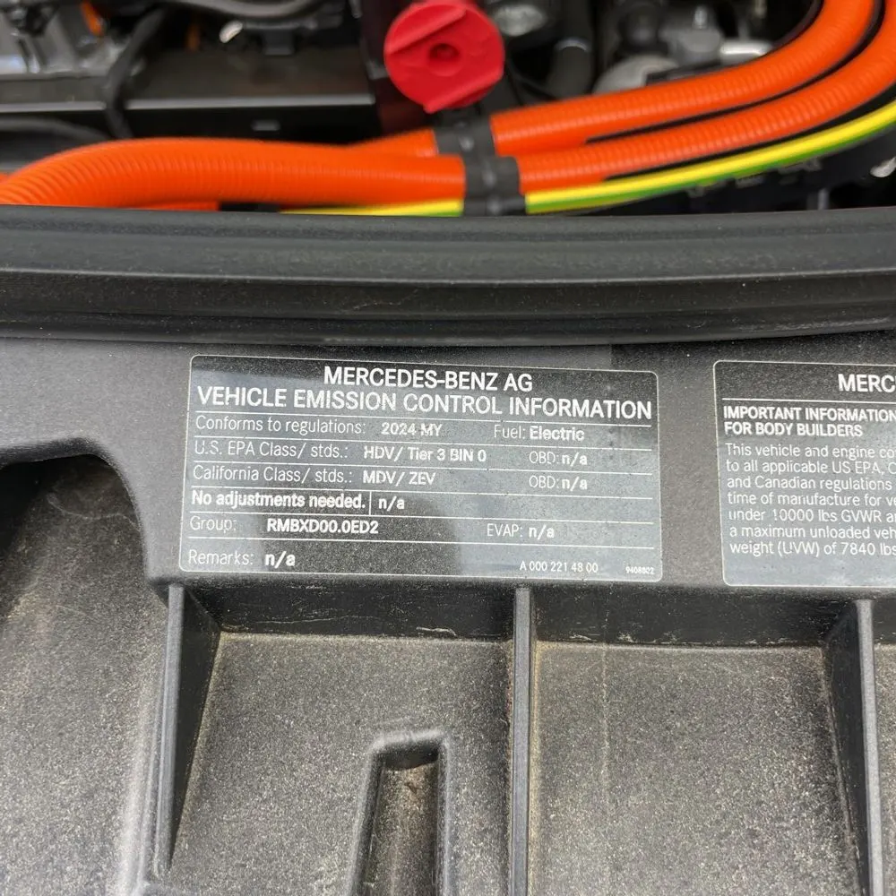 2024 Mercedes-Benz eSprinter 2500
