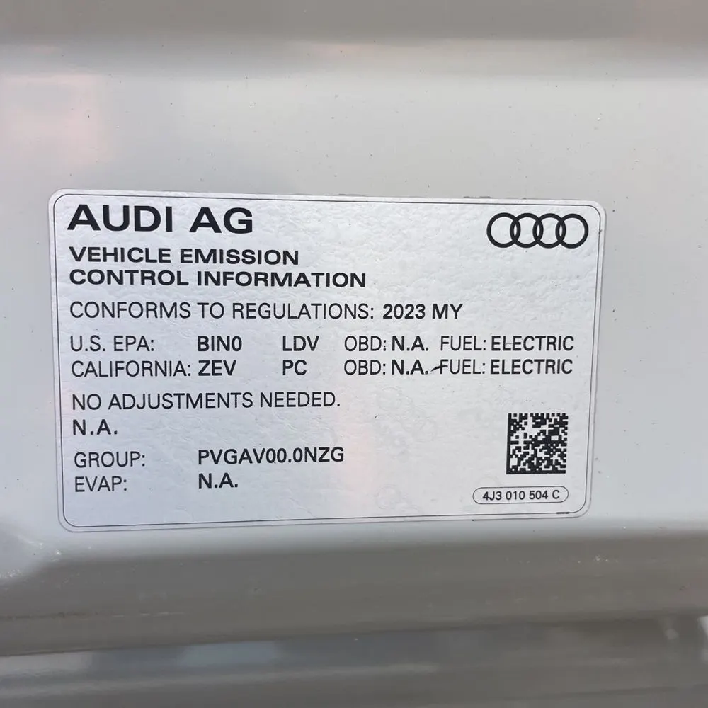 2023 Audi e-tron GT RS