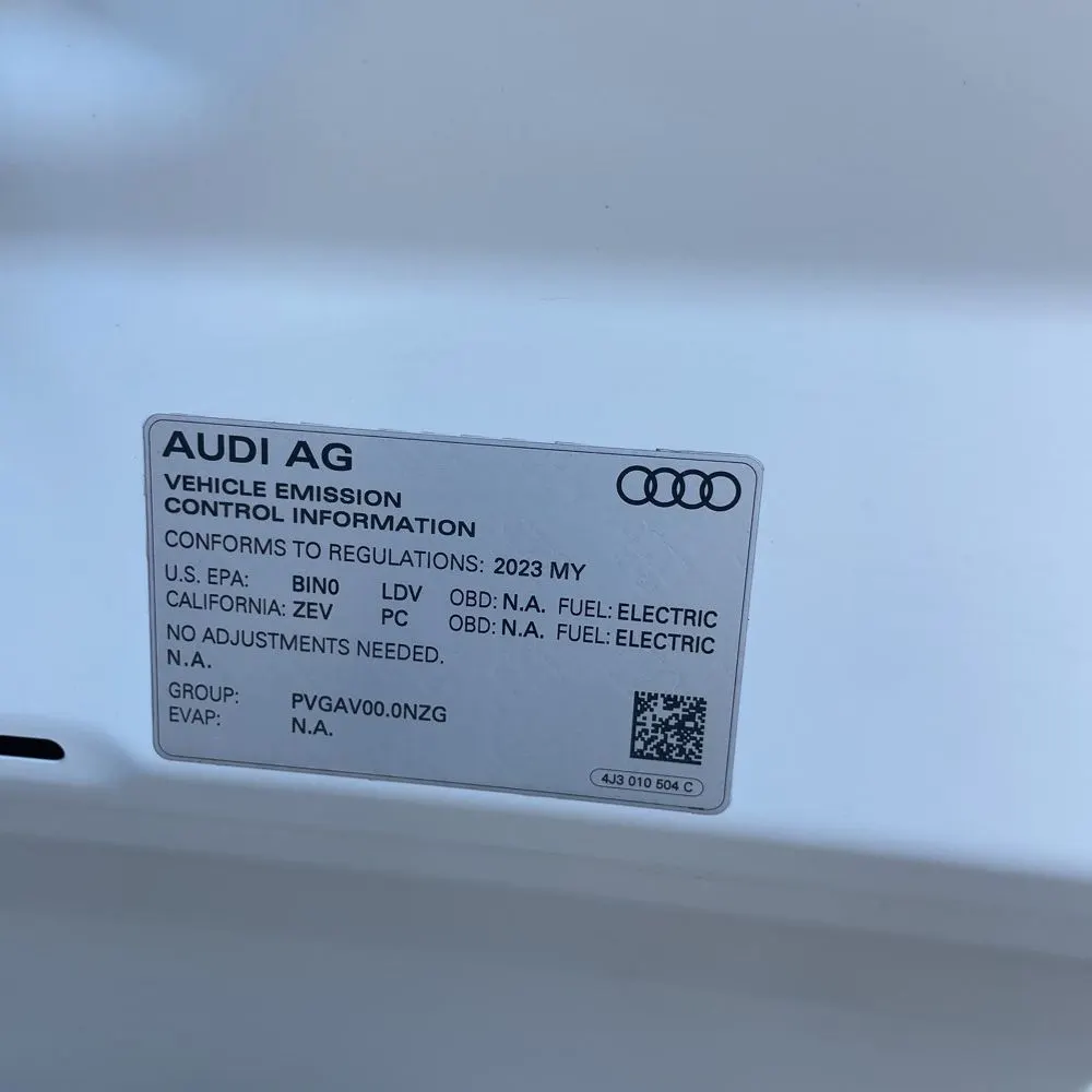 2023 Audi e-tron GT RS