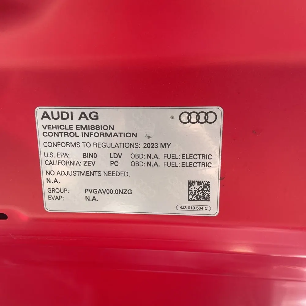 2023 Audi e-tron GT RS