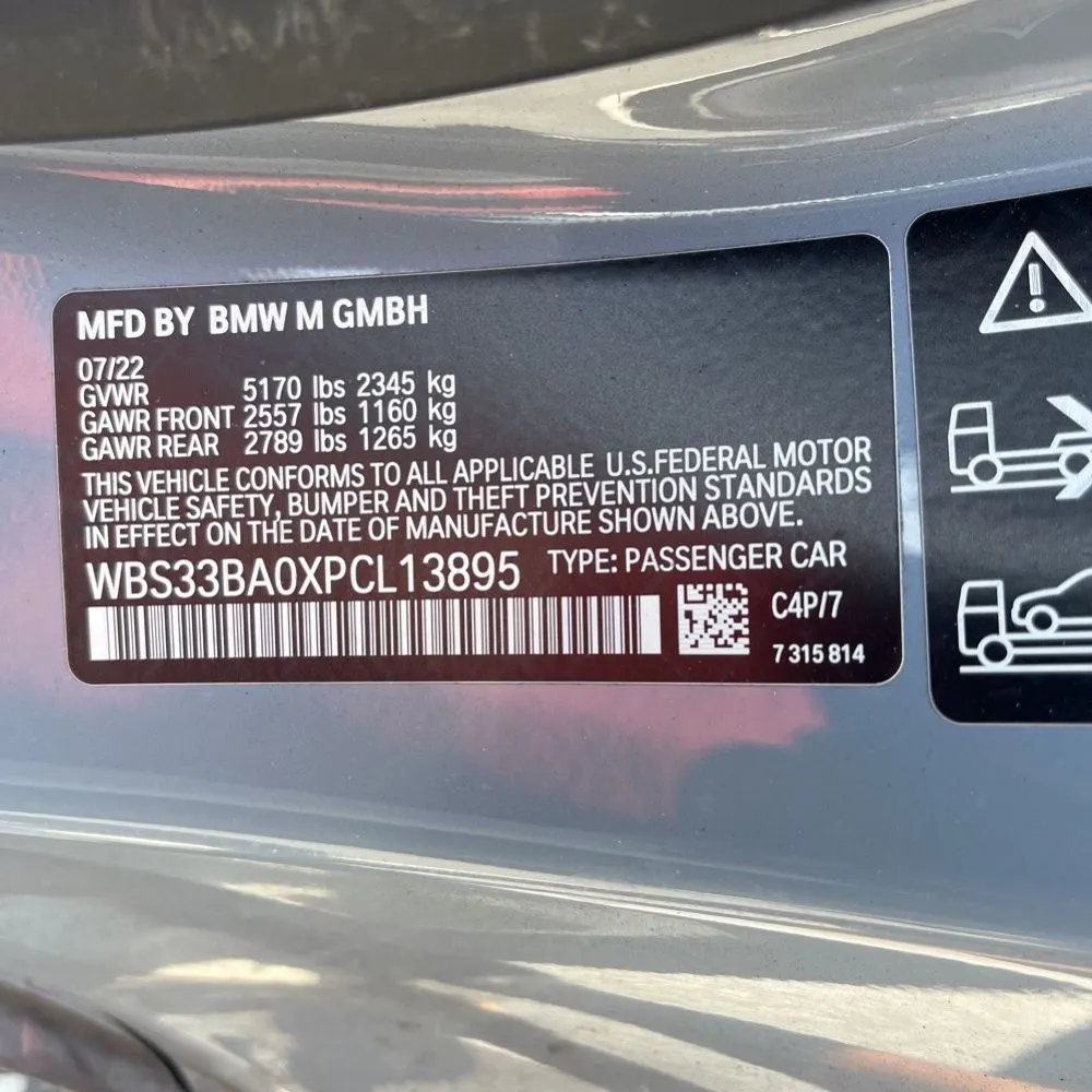 2023 BMW M4 Competition xDrive