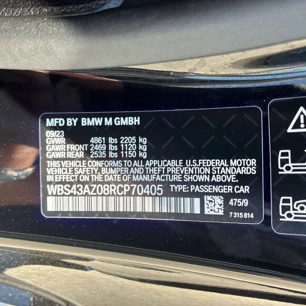 2024 BMW M4 Competition xDrive