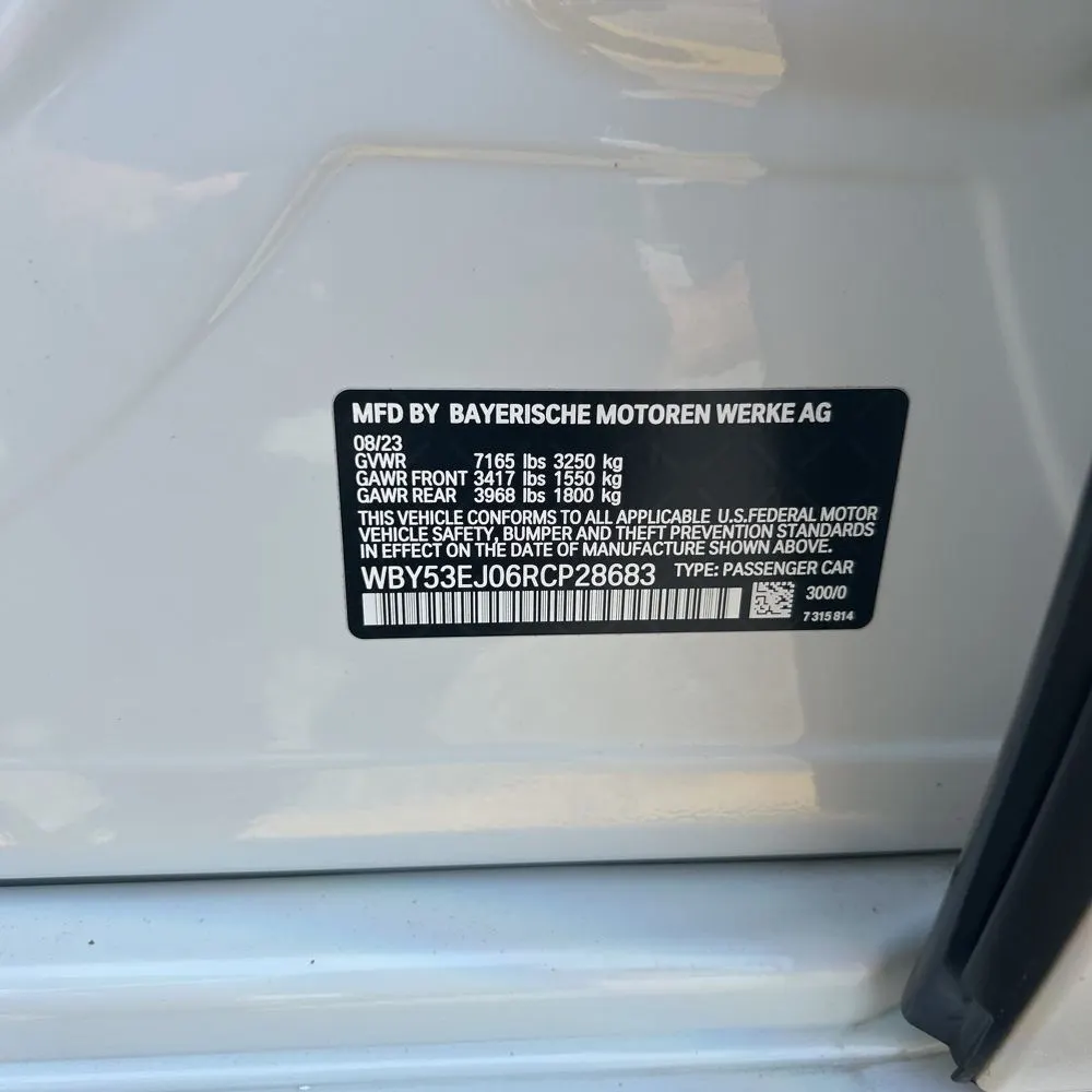 2024 BMW i7 xDrive60