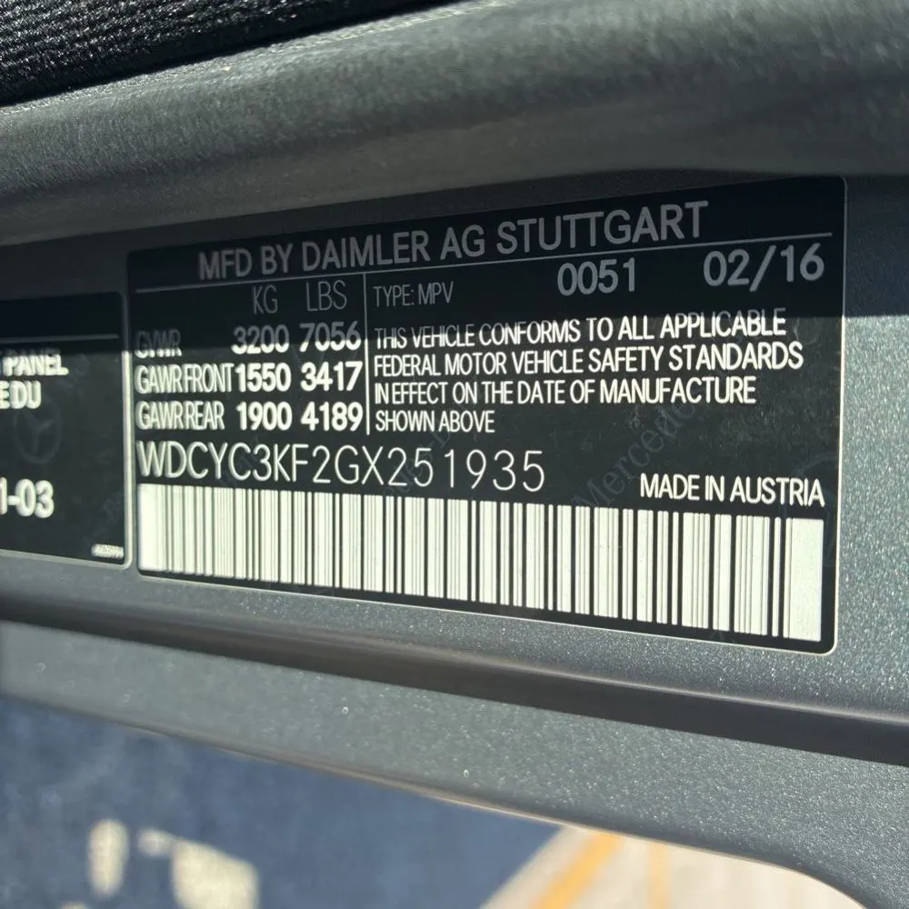 2016 Mercedes-Benz G-Class G 550