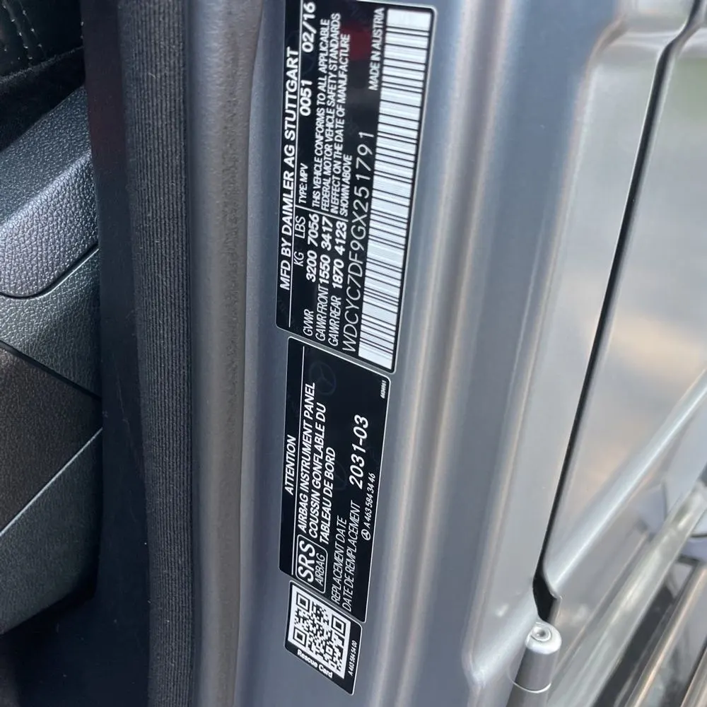 2016 Mercedes-Benz G-Class AMG G 63
