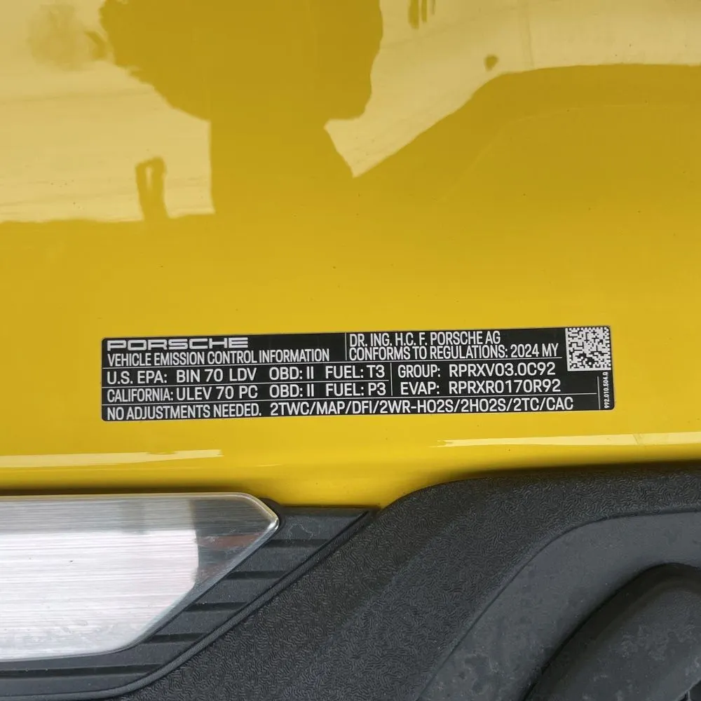 2024 Porsche 911 Carrera T